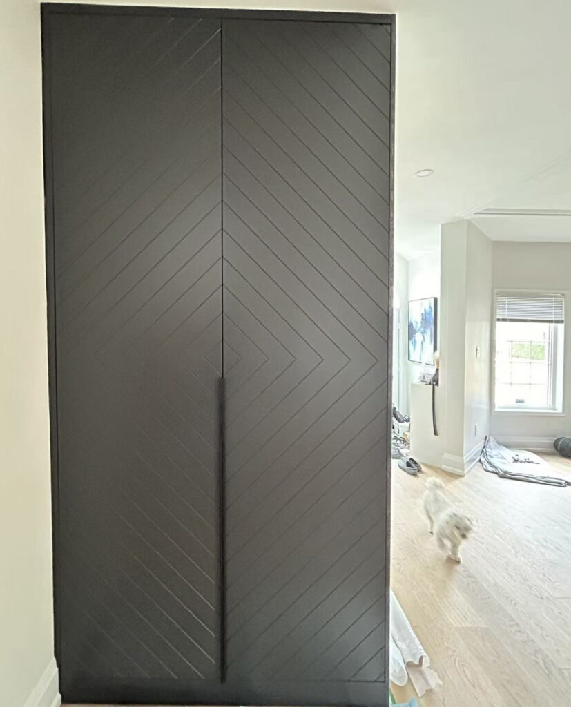 Closet-MDF painting-special door profile