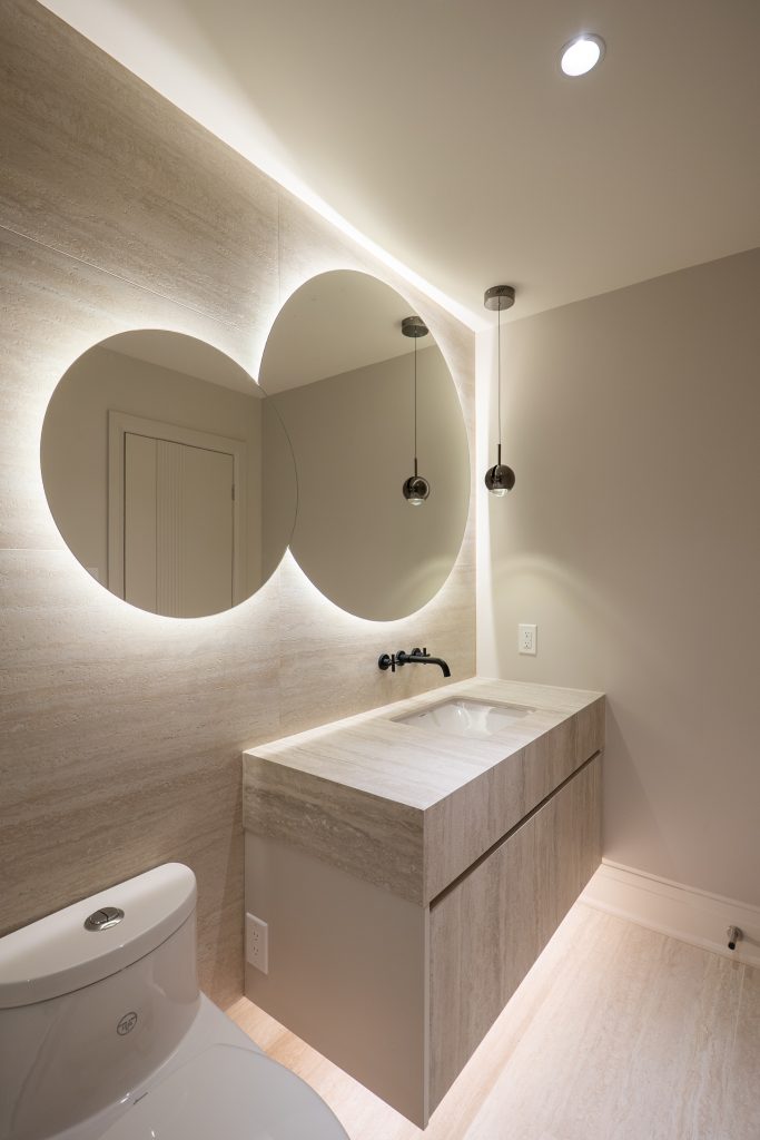 vanity-MDF painting vs porcelaine