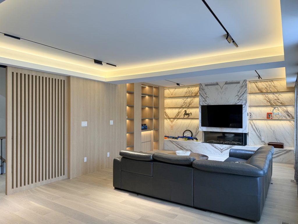 Custom Millwork-Family Room